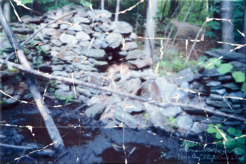 Senza titolo / Untitled, 2008 · photographic reproduction, 2009 · Arcegno, Canton Ticino, Switzerland